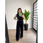 Colete Alongado Sofia SD06- Preto