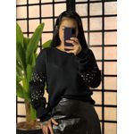 Tricô perola Simone 8220 - preto