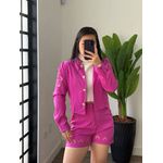 conjunto bordado Elenice 579 - roxo