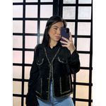 Colete Trico Kiara 2884- Preto