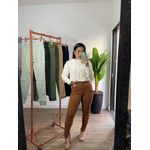 Calça sarja Elisabeth 016 - Terracota 