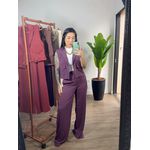 Calca pantalona Andressa 3305 - Roxo