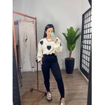 Calça pezinho Laura 1311- Bege