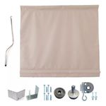 Toldo Cortina Retrátil 3,50 X 2,50 Fácil Instalação