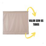 Toldo Cortina Retrátil 4,00 X 2,50 Kit Lona Bege