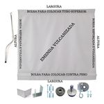 Kit Toldo Cortina Enrolavel Retrátil Sob Medida 1,80x2,15