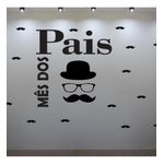 Decoração Dia Dos Pais Adesivo Para Vitrine Fácil De Aplicar