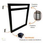 Suporte Duplo Para Prateleira Com Mdf Flutuante