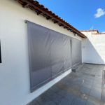 Kit Toldo Cortina Retrátil 2,50x3,50 Cor Cinza