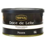 Doce de Leite Tropical com Nozes lata com 420 gramas