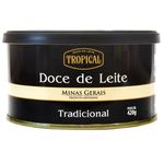 Doce de Leite Tropical lata tradicional com 420 gramas