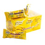 Bananinha Cremosa com Açúcar Famoso display com 24 Un de 30g