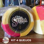 Queijo Kit 4 Queijos