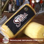 Queijo Provolone Defumado Com Alho