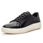 Sapatênis Casual Masculino com Cadarço Preto