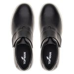 Sapatênis Masculino Casual Calce Fácil com Vélcro Preto