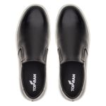Slip On Masculino Casual Calçe Fácil Sofisticado Preto