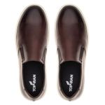 Slip On Masculino Casual Calçe Fácil Sofisticado Tabaco