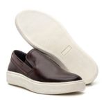 Slip On Masculino Casual Calçe Fácil Tabaco