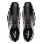 Sapato Masculino Conforto Anatômico com Cadarço Preto