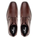 Sapato Masculino Conforto Anatômico com Cadarço Tabaco