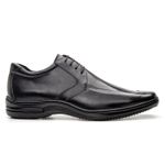 Sapato Masculino Conforto Antistress Anatômico Preto