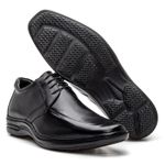 Sapato Masculino Conforto Antistress Anatômico Preto