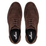 Oxford Esporte Fino Masculino em Camurça Café