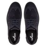 Oxford Esporte Fino Masculino em Camurça Marinho