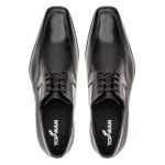 Sapato Social Masculino em Couro Bico Fino Preto