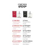 Kit com 20 Perfumes 10 Masculino 10 Feminino Revenda Cheiro Top Fragrâncias Importadas 15ml = CAZO