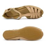 Sandalia Sapatilha Feminino Top Franca Shoes Moleca Nude