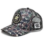 Boné Aba Curva Bad Fish Esporte Pesca Bordado