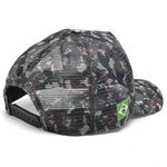 Boné Aba Curva Bad Fish Esporte Pesca Bordado