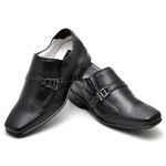 Sapato Social de Conforto Masculino Anatomico Preto