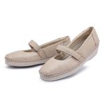 Sapato Sapatilha Top Franca Shoes Boneca Marfim