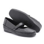 Sapato Sapatilha Top Franca Shoes Boneca Preto