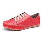 MocaTênis Feminino Top Franca Shoes Vermelho