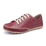 MocaTênis Feminino Top Franca Shoes Vinho