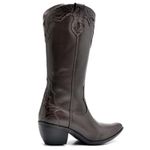 BOTA FEMININA COUNTRY BICO FINO TOP FRANCA SHOES CAFE