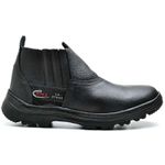 Bota Coturno Masculino Anti Chamas Segurança Preto