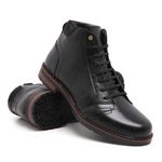 Bota Coturno Top Franca Shoes Preto