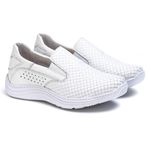 Tênis Sapatenis Slip Top Franca Shoes Off White