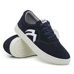 Sapatênis Masculino Casual Skatista Top Franca Shoes Azul