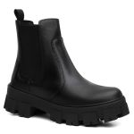 Bota Botinha Feminina Chelsea Coturno Cano Curto Sola Alta Moda Inverno Lançamento Leve e Confortavel