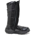 Bota Coturno Militar Motociclista Samu Bombeiro Top Franca Shoes Preto