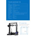 Impressora 3D CREALITY Ender 3 Pro 32 Bits + Extrusora de Alumínio