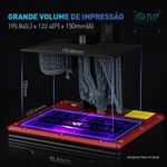Impressora 3D ELEGOO Mars 4 Max 6K