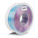 Filamento PLA+ Silk 1.75mm 1kg - Rainbow 02