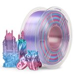 Filamento PLA+ Silk 1.75mm 1kg - Rainbow 02